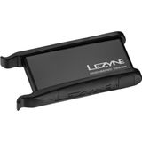Leviere Lezyne + Kit de pana in cutie de aluminiu, negru