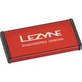 Kit petice Lezyne Metal cutie din aliaj 6 petice 1 protectie pentru zgarieturi 1 burduf pentru anvelope rosu
