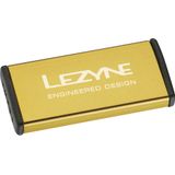 Kit petice Lezyne Metal cutie din aliaj 6 petice 1 protectie pentru zgarieturi 1 cizma pentru anvelope auriu