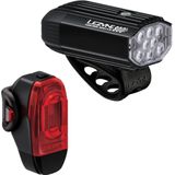 Lumini Bicicleta Set MICRO DRIVE 800+ /  KTV DRIVE+ PAIR INCLUDES SILICONE RUBBER MOUNTING STRAPS sattleTIN negru