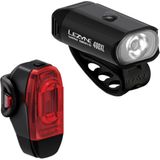 Lumini Bicicleta Set MINI DRIVE 400XL /  KTV DRIVE+ PAIR INCLUDES SILICONE RUBBER MOUNTING STRAPS negru
