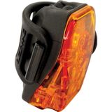 Far Bicicleta Spate LASER DRIVE REAR 250 LUMEN, USB RECHARGEABLE, 2 LASE negru