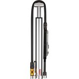 Pompa Bicicleta Lezyne Mini CNC Micro Floor Drive Digital HVDG, silver