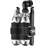 Kit reparatie anvelopa Lezyne Twin Drive CO2 si leviere Gri