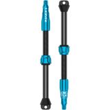 Valva Tubeless Lezyne CNC Pro 80mm Albastru