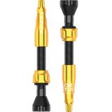 Tubeless Valva Lezyne CNC 44mm auriu