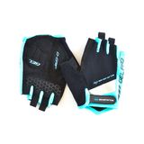 Manusi Bicicleta Scurte Bikeforce Luminite, verde-negru