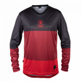 Bluza Ciclism TSG Waft (L/S) Rosu-Negru
