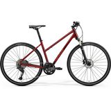 Bicicleta Trekking Merida Crossway 700 Lady rosu 2024