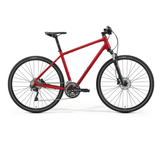 Bicicleta Trekking Merida Crossway 500, Rosu-Bordo