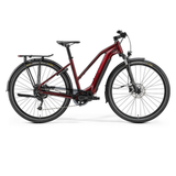 Bicicleta Electrica Trekking Merida eSPRESSO 400 EQ, Bordo-Negru