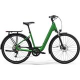 Bicicleta Electrica Trekking Merida eSPRESSO Urban 100 EQ, Verde-Gri