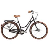 City Bike Kenzel Nostalgic Deluxe 3 viteze 28 Roller 5 Negru