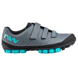 Pantofi Ciclism MTB Northwave Hammer WMN, gri-turcoaz