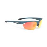 Ochelari Ciclism Rudy Project Stratofly Light Teal/Multilaser, portocaliu