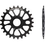 Foaie angrenaj Odyssey 28T, 7075-T6, negru Hilder Signature