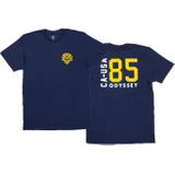 Tricou Ciclism Odyssey Import navy/mustard