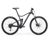 Bicicleta Full Suspension Merida One Twenty RC 300 Silk, Argintiu-Negru