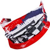 Bandana esarfa O'Neal Neckwarmer USA alb-albastru-rosu