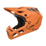 Casca Ciclism FullFace O'Neal SL1 Crest Portocaliu-Negru