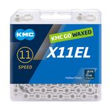 Lant Bicicleta KMC X11 EL WAX 11 viteze 1/2x11/128 118L