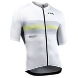 Tricou Ciclism NW Force Evo Short Sleeves Alb-Negru