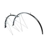 Aripi BIKEFUN ROAD aluplastic negru 36 mm 700C