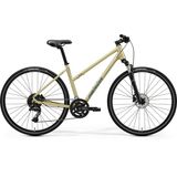 Bicicleta Trekking Merida CRW 300 Lady 2025 Crem-Albastru