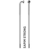 Spita Sapim Strong Inox 14G 292mm J-Bend + Polyax cupru 14G 12mm argintiu