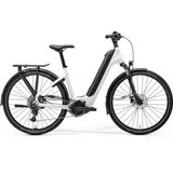 Bicicleta Electrica Trekking Merida eFLOAT City 400 EQ Alb-Gri 2025