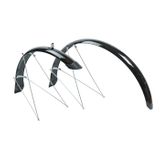 Aripi BIKEFUN MTB aluplastic negru 58 mm 26