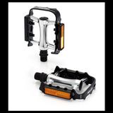 Pedale Bicicleta XLC MTB-Pedal Ultralight PD-M04 aluminiu negru /argintiu