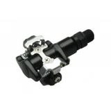 Pedale Bicicleta SPD-MTB HT-340, aluminiu, turnat pe bile