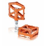 Pedale Bicicleta XLC MTB/Trekking Pedal PD-M12 aluminiu portocaliu