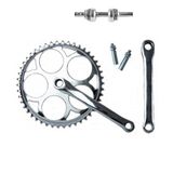 angrenaj Pedalier Set metal 46 T/Ax - Rotund SXT
