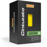 Camera bicicleta Pirelli Cinturato SmarTUBE X 28/40-622, Presta 60mm Galben cu valva neagra