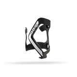 Suport Bidon Bicicleta PRO Side Cage Lateral dreapta, negru-alb