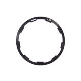 Distantier caseta pinioane (clasica HG), BRIVIGA WSE-3615, alu, grosime 1.85mm, negru, OEM