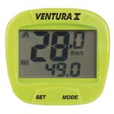 Kilometraj Bicicleta cu fir Ventura, 10 functii, verde
