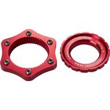 Adaptor Frana Reverse, Centerlock, rosu