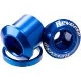 Suruburi angrenaj Reverse Chainring Bolt set Albastru