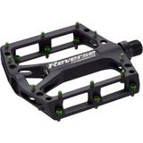 Pedale Platforma MTB Reverse Black ONE Negru Verde Deschis