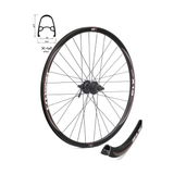 Roata Bicicleta Crosser X12, Spate , 32H, 28", QR Disc, Caseta, capsata