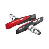 Saboti de frana Kellys Dualstop V-02, negru-rosu