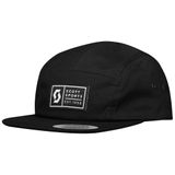 Sapca Ciclism Scott 5-Panels, negru-alb