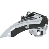 Schimbator fata Shimano Tourney TX-51, 3 viteze, negru-argintiu