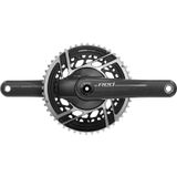 Angrenaj SRAM Quarq RED E1 2 Foi pentru 12 Viteze 172.5mm 46 33T Negru fara Monobloc DUB