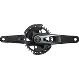 Angrenaj SRAM Quarq X0 Eagle T Type AXS 1 Foaie pentru 12 Viteze 165mm 32T Negru fara Monobloc DUB