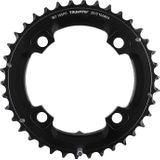 Foaie angrenaj Pedalier Sram MTB 38T 104 S1 49 CHAINLINE AL5 2X10 negru (38/24)