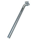 Tija sa Ergotec, 27.2mm, 400mm, argintiu